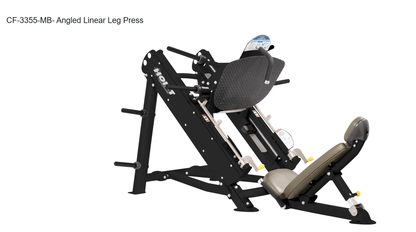 Angled Linear Leg Press — CF-3355-MB